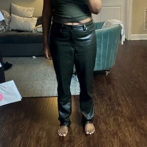 GAP Olive Green Straight Leg Pants